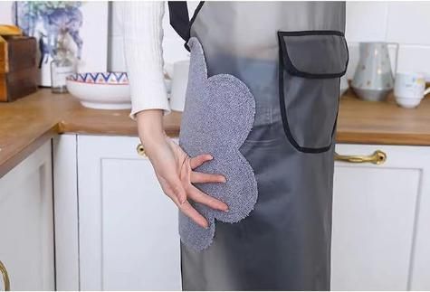 Adjustable Oil-Water Proof Transparent Cooking Apron