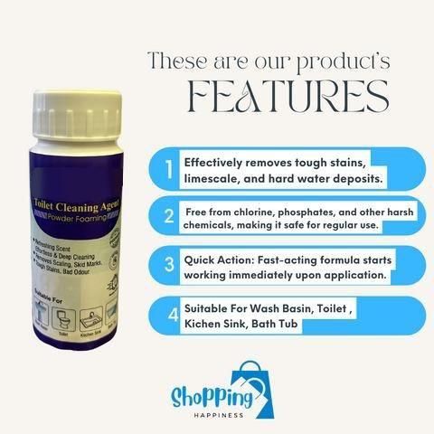 OXYPURE TOILET CLEANING AGENT (BUY 1 GET 1 FREE)